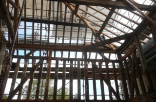 RESTAURATION MAISON PANS DE BOIS POUR LA COMMUNE DE SOULAINES-DHUYS